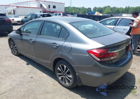 2013 Honda Civic Lx z USA, uszkodzony, nr VIN 19XFB2F55DE214787